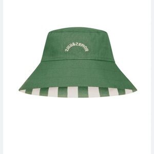 Zulu & Zephyr Reversible Stripe Bucket hat